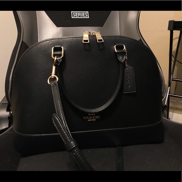 Coach Black Large structured bag - Picture 1 of 3
